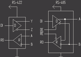 Приёмопередатчик RS485